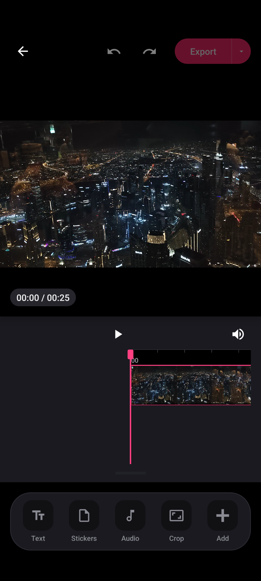 LibreCuts Editor Screen and Timeline
